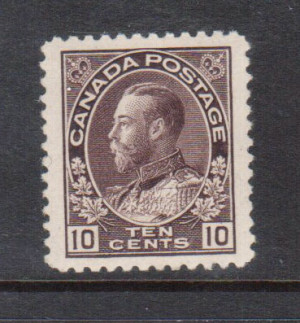Canada #116 NH Mint Superb Jumbo **With Certificate**