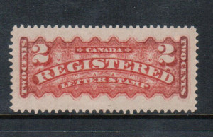 Canada #F1b XF/NH Gem **With Certificate**