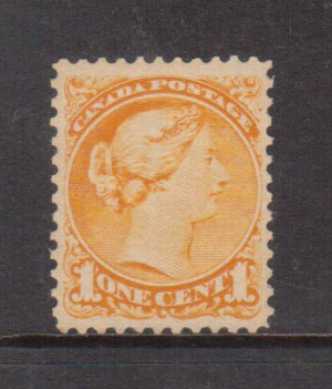 Canada #35i XF/NH Montreal Printing **With Certificate**