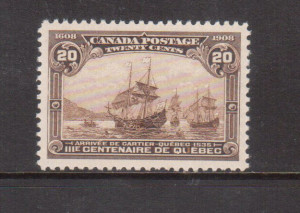Canada #103 XF/NH Gem **With Certificate**