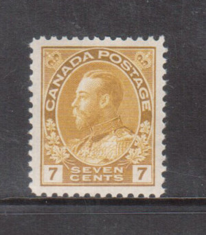 Canada #113 XF/NH Gem **With Certificate**