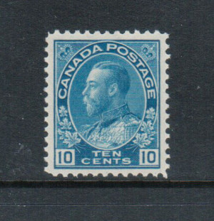 Canada #117iii XF/NH **With Certificate**