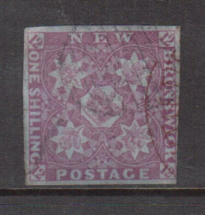 New Brunswick #3 Used With Light Cancel **With Certificate**