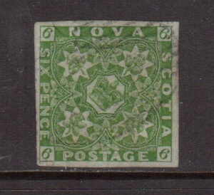 Nova Scotia #4 VF+ Used **With Certificate**
