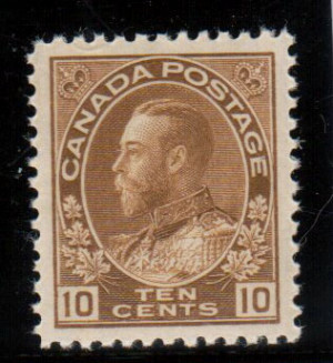 Canada #118 XF/NH **With Certificate**
