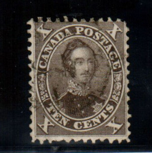 Canada #16 Used Fine With Light Cancel **With Certificate**