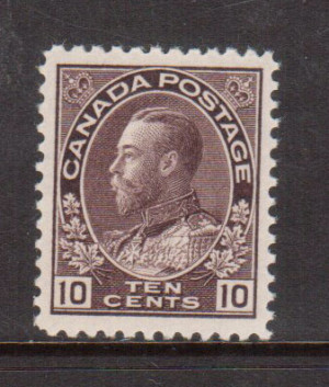 Canada #116 VF+/NH **With Certificate**