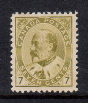 Canada #92ii XF/NH **With Certificate**