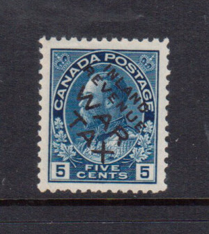Canada #MR2bi XF/NH Gem **With Certificate**
