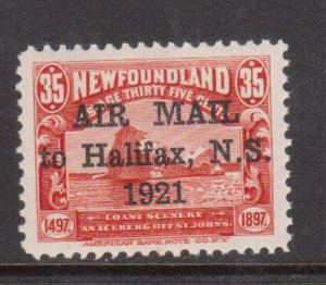 Newfoundland #C3 XF/NH **With Certificate**