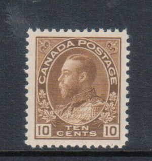 Canada #118 XF/NH Gem **With Certificate**