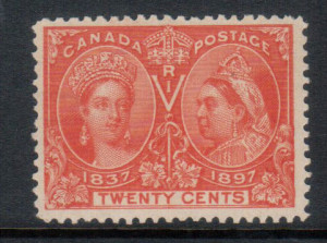 Canada #59ii VF/NH **With Certificate**