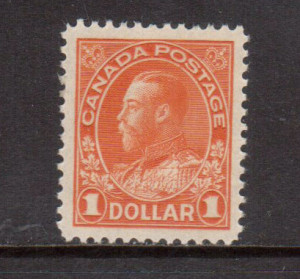 Canada #122 XF/NH **With Certificate**
