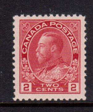 Canada #106b XF/NH **With Certificate**