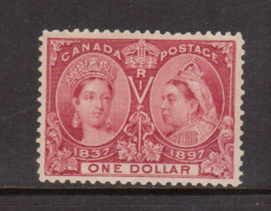 Canada #61 XF/NH **With Certificate**