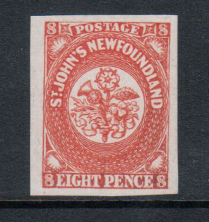 Newfoundland #8 XF/NH **With Certificate**