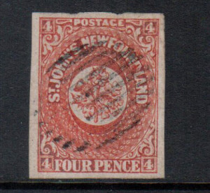 Newfoundland #4 XF Used Gem **With Certificate**