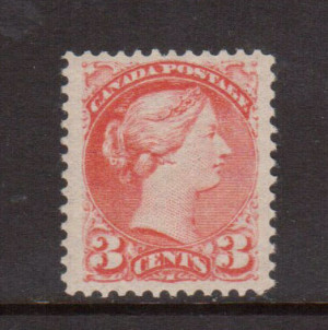 Canada #41 XF/NH Gem **With Certificate**