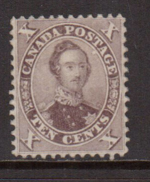 Canada #17 XF Mint Unused (No Gum) **With Certificate**