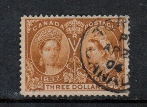 Canada #63 VF Used With Toronto 1904 CDS Cancel **With Certificate**